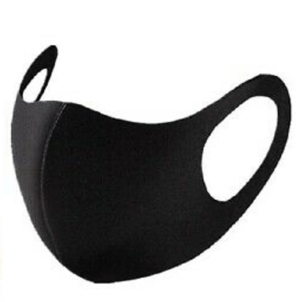 NWT Black lightweight face mask